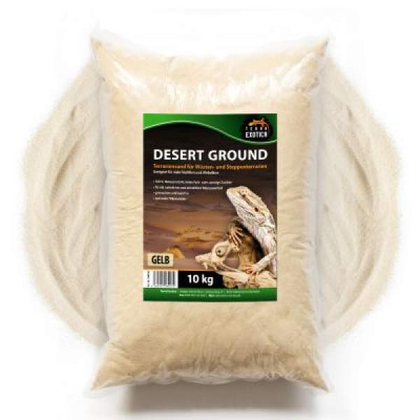 Preview: Desert Ground - Terrariensand Gelb